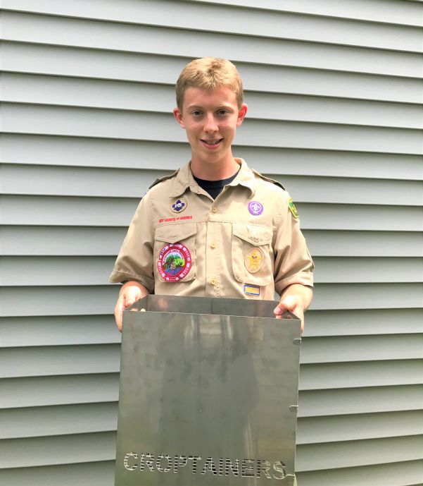 local partners with Boy Scouts in Normal and G3 Machining Bloomington