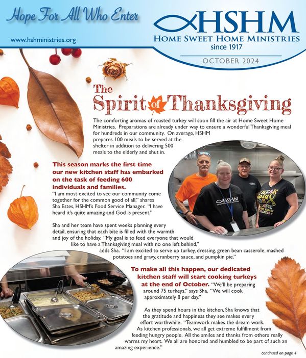 October Newsletter Is Here!