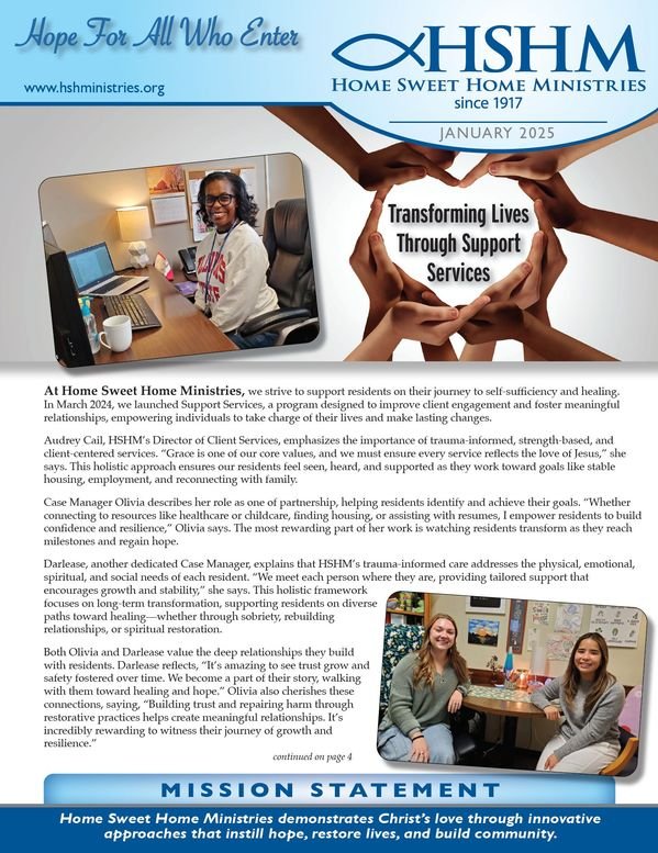 January 2025 Newsletter Available