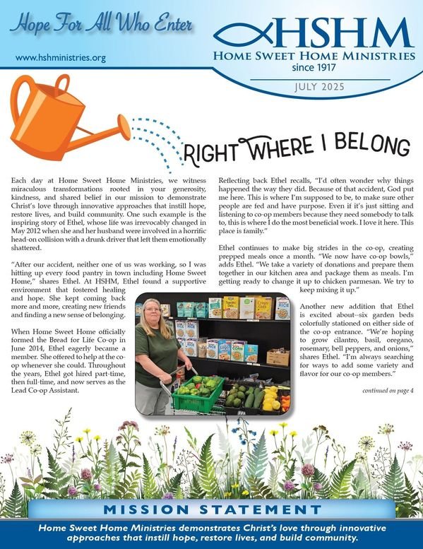 Our July Newsletter Has Arrived!